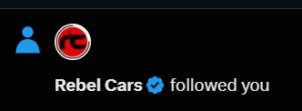 Rebel Cars tweet media