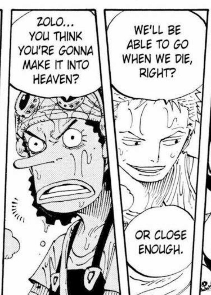 Usopp was wild for this 😭