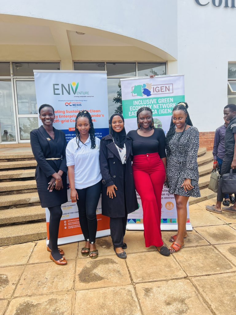 Sharon Odida A. (@aromorach57436) on Twitter photo An interactive event #GreenJobsFair today @makerere organized by <a href="/IGENEastAfrica/">IGENEastAfrica</a>, <a href="/_ENVenture/">ENVenture</a> & <a href="/NewEnergyNexus/">New Energy Nexus</a> in partnership with <a href="/MakGuild/">Makerere Students' Guild</a>. The Green Jobs Fair enabled the students learn about the available jobs,other opportunities & skills gaps in green economic sectors. An interactive event #GreenJobsFair today @makerere organized by <a href="/IGENEastAfrica/">IGENEastAfrica</a>, <a href="/_ENVenture/">ENVenture</a> & <a href="/NewEnergyNexus/">New Energy Nexus</a> in partnership with <a href="/MakGuild/">Makerere Students' Guild</a>. The Green Jobs Fair enabled the students learn about the available jobs,other opportunities & skills gaps in green economic sectors.