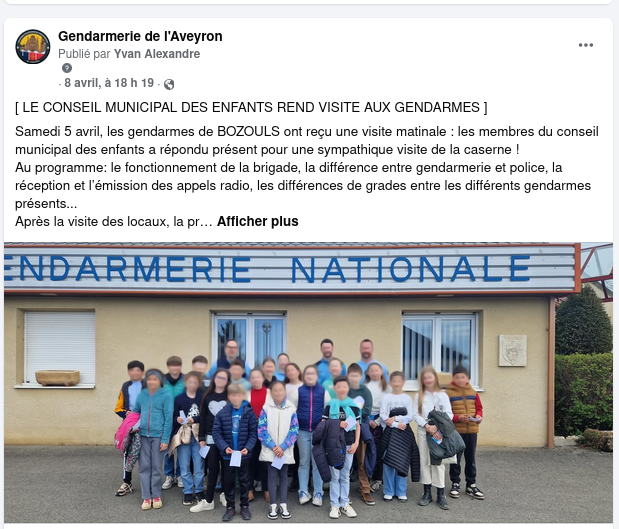 Gendarmerie de l'Aveyron (@gendarmerie_012) on Twitter photo 