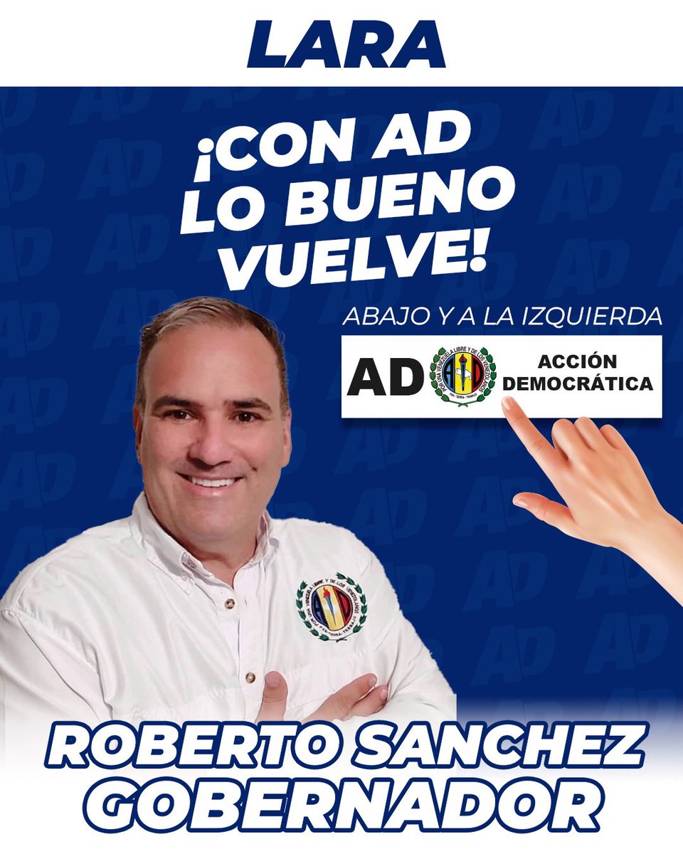 Estos son nuestros candidatos a Gobernador en ⬇️

Nueva Esparta - <a href="/MorelRodriguezA/">Morel Rodríguez A.</a> 

Miranda - <a href="/Negal_m/">Negal Morales</a> 

Apure - <a href="/LITIGANDO/">Endryk Odelin Polanco Betancourt</a> 

Lara - <a href="/SanchezFortoul/">Roberto Sanchez Fortoul</a>