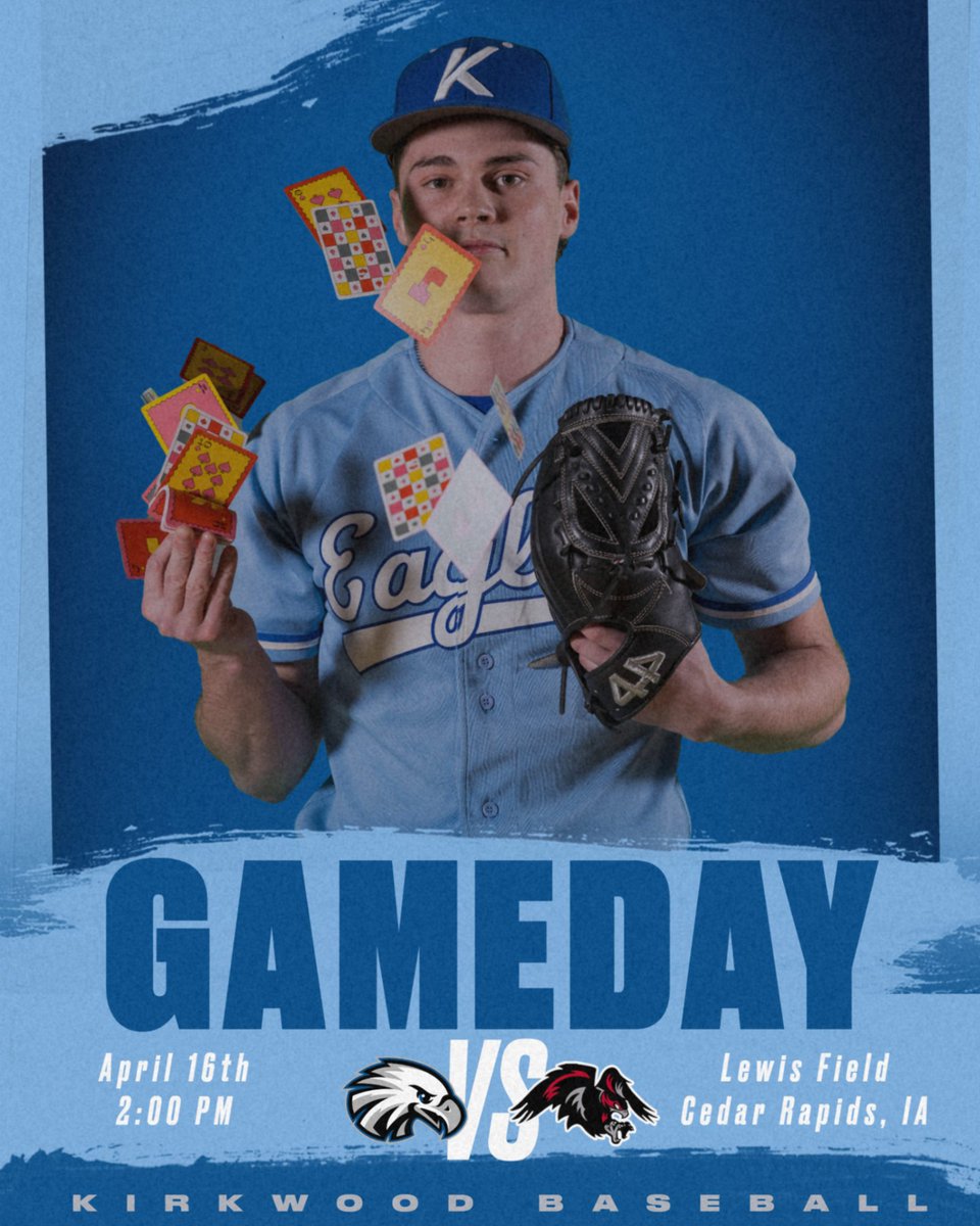 Kirkwood Eagles (@kirkwoodeagles) on Twitter photo BASEBALL
🆚 Southeastern
🕐 2:00 PM
📍 Lewis Field I Cedar Rapids, IA
🔗kirkwoodeagles.com/live
#GoEagles🦅⚾️ |
<a href="/KCC_BSB/">Kirkwood Baseball</a> BASEBALL
🆚 Southeastern
🕐 2:00 PM
📍 Lewis Field I Cedar Rapids, IA
🔗kirkwoodeagles.com/live
#GoEagles🦅⚾️ |
<a href="/KCC_BSB/">Kirkwood Baseball</a>