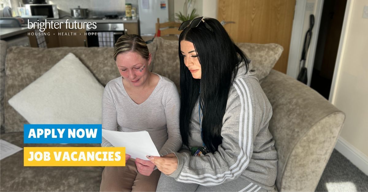 Could you support people with complex needs on their journey to a more independent future?✨ 

We're looking for caring, passionate individuals to join our Housing, Homelessness, and Corporate teams.

Find out more👇 
 brighter-futures.org.uk/get-involved/c…