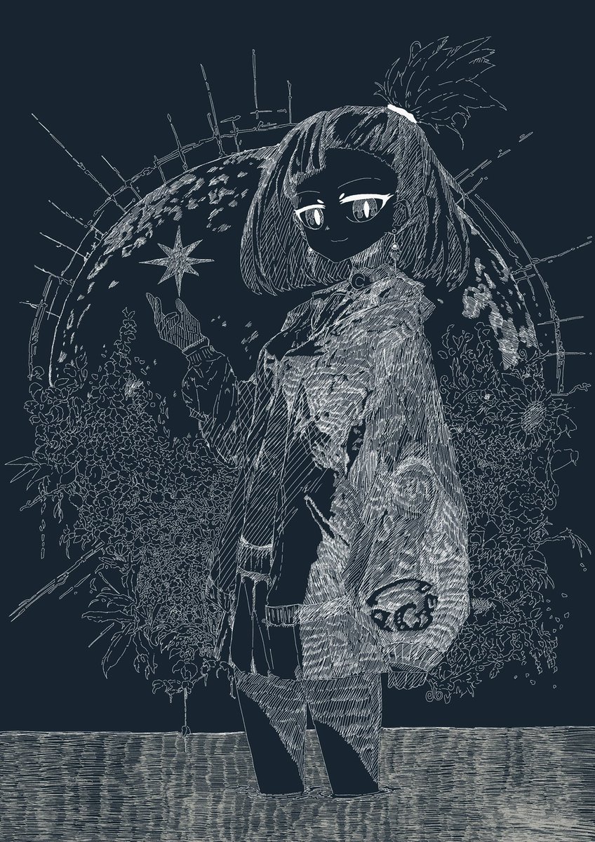 絵を描いていた 