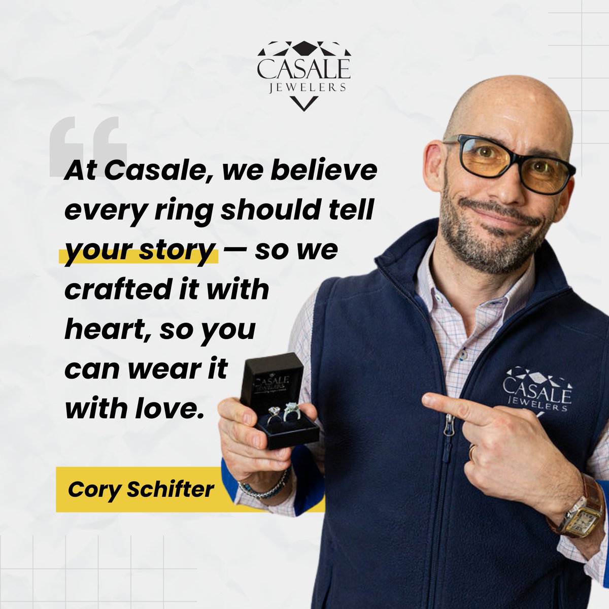 casalejewelers's tweet image. Jewelry isn't just about brilliance — it's about meaning. At Casale Jewelers, we design each ring with intention, blending timeless craftsmanship with personal significance. Because luxury should feel personal.

📞 (718) 351-8300!

#CasaleJewelers #FineJewelry #CustomRing