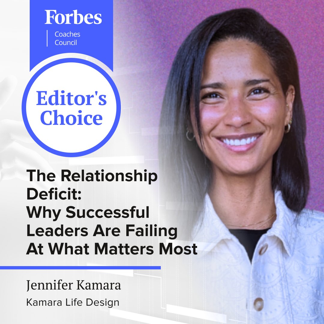 ForbesCoaches's tweet image. 🌟 Editor&apos;s Choice 🌟

Jennifer Kamara urges leaders to stop postponing connection and start designing a life where achievement and relationships thrive together. hubs.li/Q03hzBwY0

#LeadershipDevelopment #WorkLifeIntegration #EmotionalIntelligence