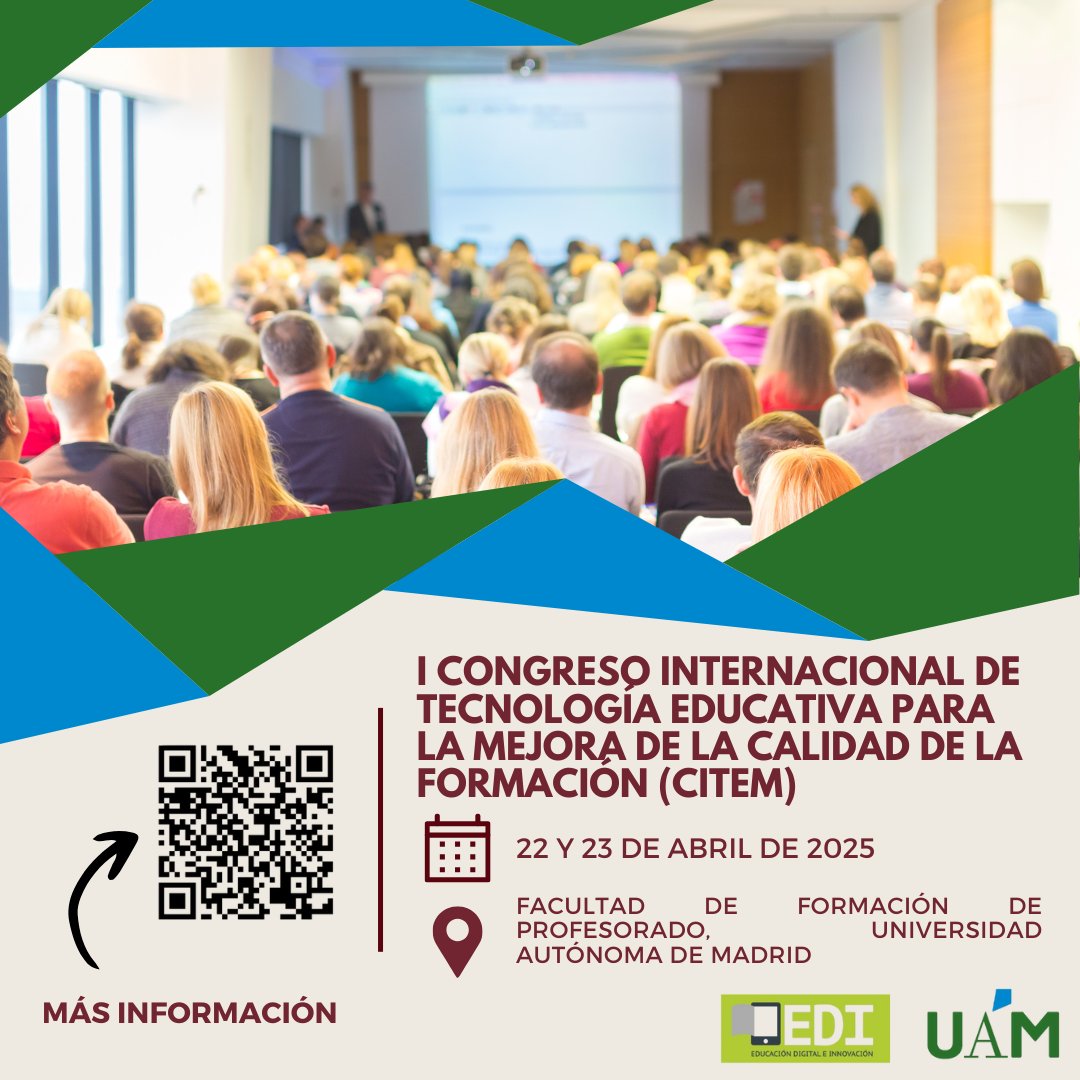 Educación Digital e Innovación (@edinnovauam) on Twitter photo ⏳ Comienza la cuenta atrás... A solo 6 días del gran encuentro, ¡CITEM2025 ya está en marcha! Los últimos detalles están tomando forma.
Más información en 👉🏻educaciondigital5.wixsite.com/citem
#EducaciónDelFuturo #InnovaciónEducativa
<a href="/UAM_Madrid/">UAM Autónoma Madrid</a> <a href="/FaculEDUAM/">FACULTAD DE FORMACIÓN DEL PROFESORADO Y EDUCACIÓN</a> ⏳ Comienza la cuenta atrás... A solo 6 días del gran encuentro, ¡CITEM2025 ya está en marcha! Los últimos detalles están tomando forma.
Más información en 👉🏻educaciondigital5.wixsite.com/citem
#EducaciónDelFuturo #InnovaciónEducativa
<a href="/UAM_Madrid/">UAM Autónoma Madrid</a> <a href="/FaculEDUAM/">FACULTAD DE FORMACIÓN DEL PROFESORADO Y EDUCACIÓN</a>