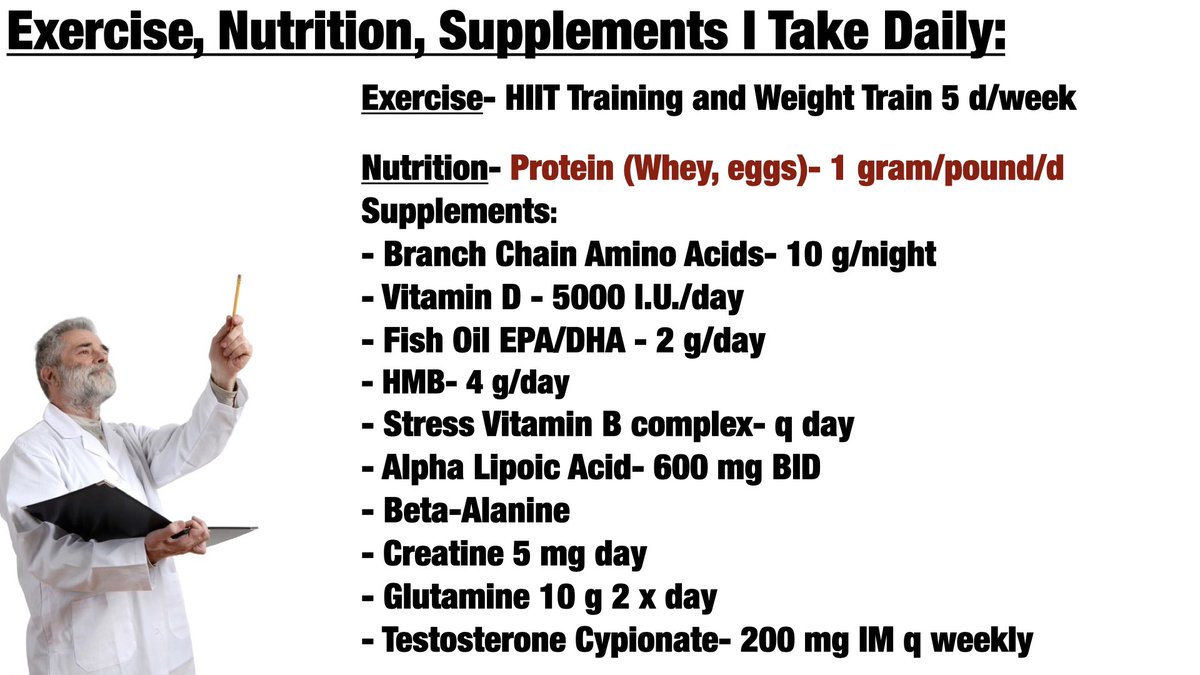 Paul Wischmeyer MD (@paul_wischmeyer) on Twitter photo 👨⚕️As a physician nutrition expert & researcher <a href="/DukeMedSchool/">Duke University School of Medicine</a> -Here’s how I supplement & eat smart everyday —based on science, not fads.
You don’t need perfect. You need consistent.
Start with the basics. Fuel for your future.
🙏 to <a href="/PeterAttiaMD/">Peter Attia</a> for some simple tips! 👨⚕️As a physician nutrition expert & researcher <a href="/DukeMedSchool/">Duke University School of Medicine</a> -Here’s how I supplement & eat smart everyday —based on science, not fads.
You don’t need perfect. You need consistent.
Start with the basics. Fuel for your future.
🙏 to <a href="/PeterAttiaMD/">Peter Attia</a> for some simple tips!