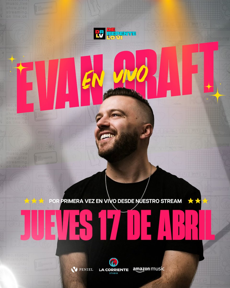 Mañana Jueves 17 de Abril! 😃 <a href="/evancraft/">Evan Craft</a> en nuestra <a href="/libreriapeniel/">Libreria Peniel</a> en vivo por @derepenteloviok

📍Av.Boedo 99,CABA.
📚 Libreria Peniel