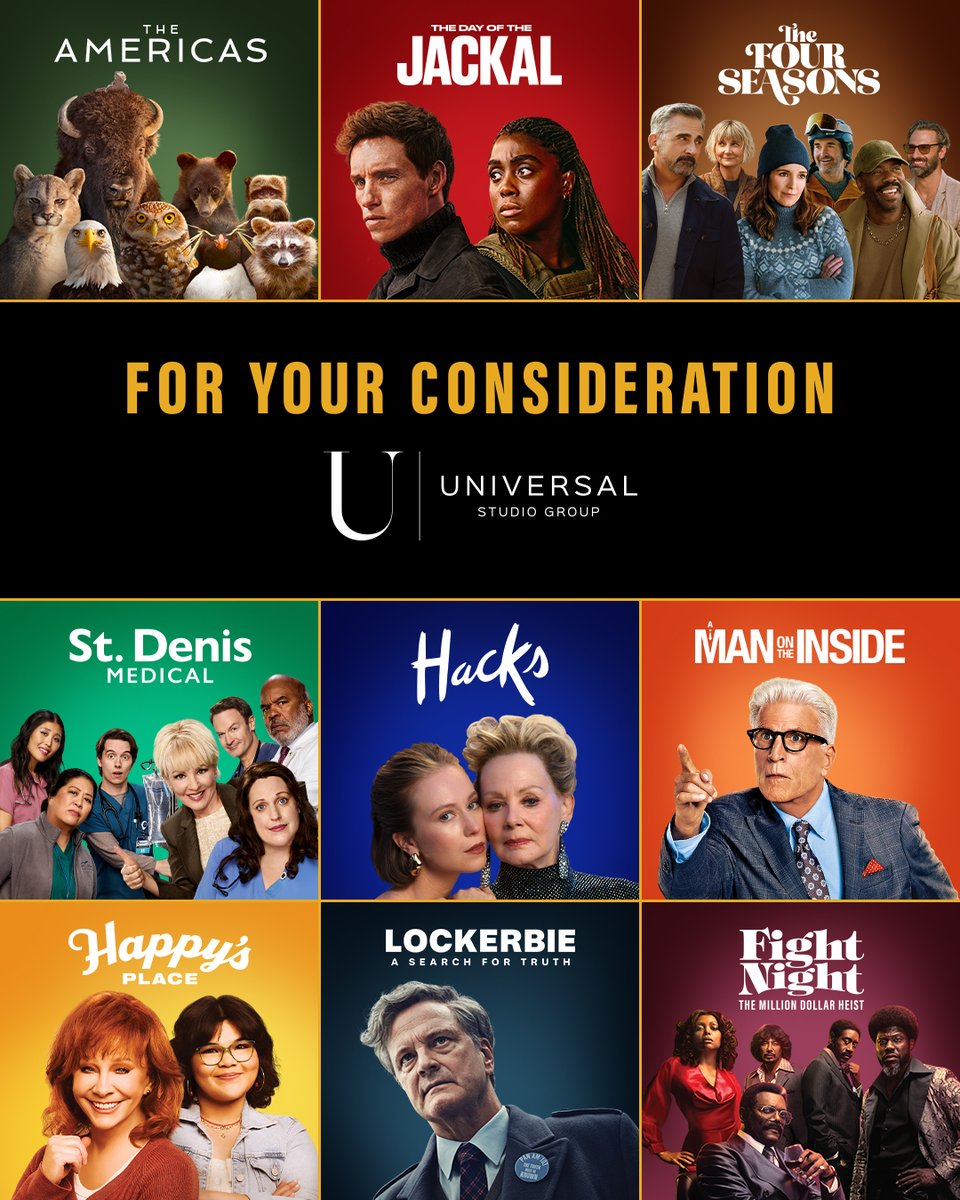 Outstanding stories are Universal stories. #FYC in all Emmy© eligible categories, we are Universal Studio Group. #FYCUSG