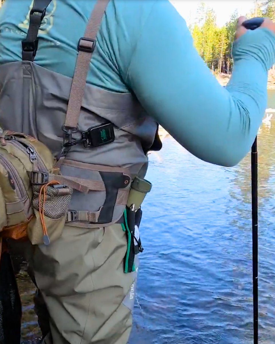 Stay steady in the current with the Gear Keeper Wading Staff Retractor! 🌊🎣 Designed to keep your staff secure, out of the way when not in use, and ready to deploy when you need it most. Shop gearkeeper.com.

#flyfishing #fishinggear