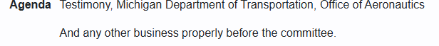 Watch now: the #Michigan House Appropriations: Subcommittee on State and Local Transportation, house.mi.gov > House TV > House TV Schedule or on YouTube at youtube.com/live/g2IT0UG1p… #MILeg