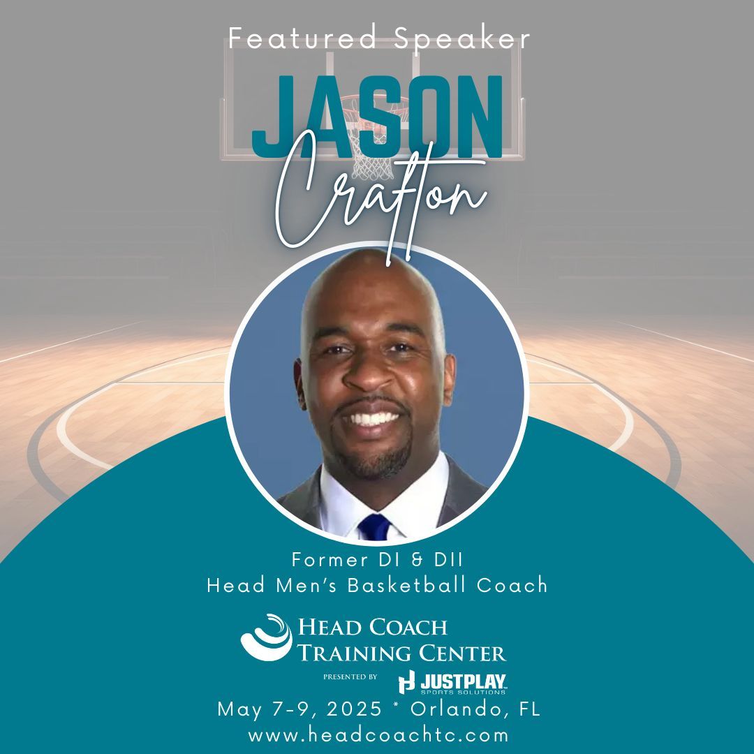 Head Coach🏀Training Center (@headcoachtc) on Twitter photo Learn from the best! Don't miss former Division I & II Head Men's Basketball Coach <a href="/JCRAFT4/">Jason Crafton</a> at #HCTC25 & #ACTC25!
🏀 Premier off-the-court professional development & networking for 🏀 coaches
📆 May 7-9, 2025
📍 DoubleTree by Hilton at Universal Orlando
☀️ Orlando, FL
To Learn from the best! Don't miss former Division I & II Head Men's Basketball Coach <a href="/JCRAFT4/">Jason Crafton</a> at #HCTC25 & #ACTC25!
🏀 Premier off-the-court professional development & networking for 🏀 coaches
📆 May 7-9, 2025
📍 DoubleTree by Hilton at Universal Orlando
☀️ Orlando, FL
To