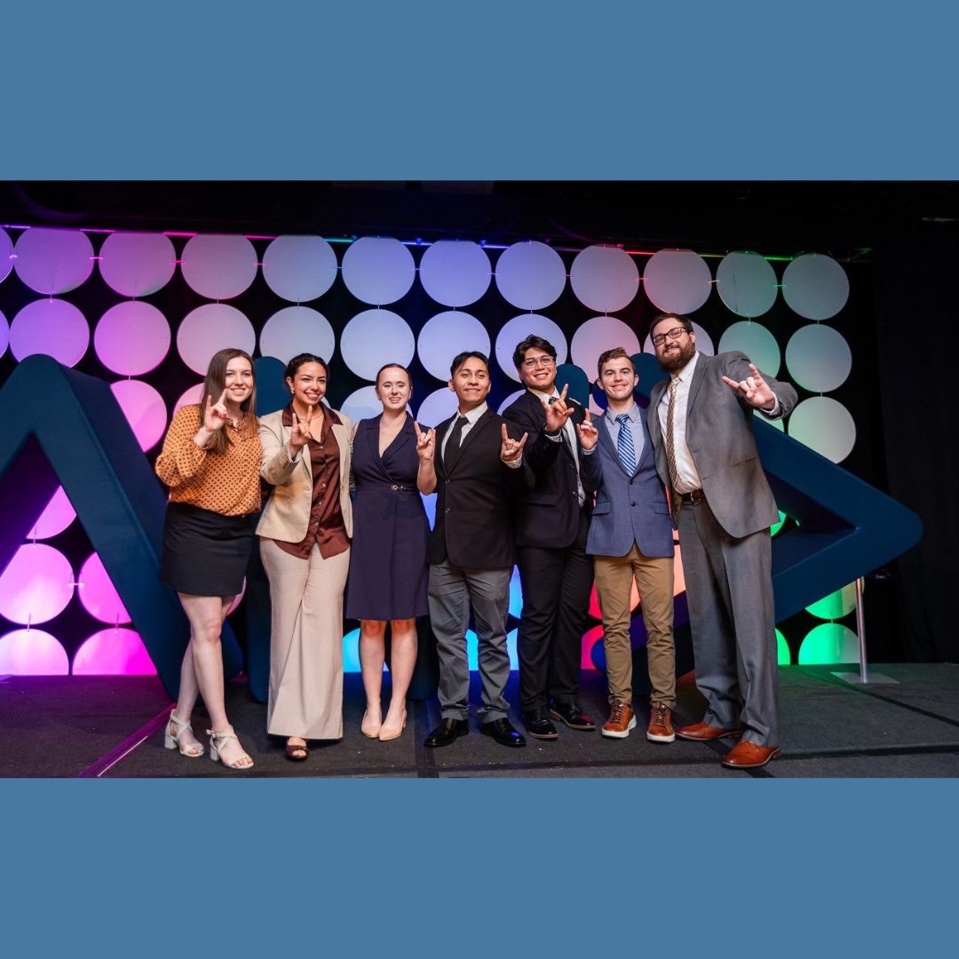 We rocked the 2025 AMA International Collegiate Conference, competing in pitch, marketplace simulations, and strategy challenges. Congrats to @danyjarpas and <a href="/hanna_brazeal/">Hanna Brazeal</a> for making top 62 in the Perfect Pitch competition out of 650 students! Way to represent the COB!