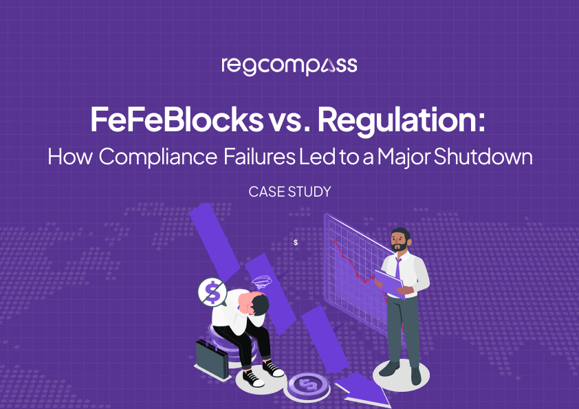Regcompass_NG's tweet image. They built an empire.
🌍 Went global.
🚫 Skipped KYC.
💥 Then everything exploded.
Read our case study to find out  out how FeFeBlocks went from rising star to regulatory disaster and how you can avoid their mistakes.
#CryptoLessons #FeFeBlocks #Web3Compliance