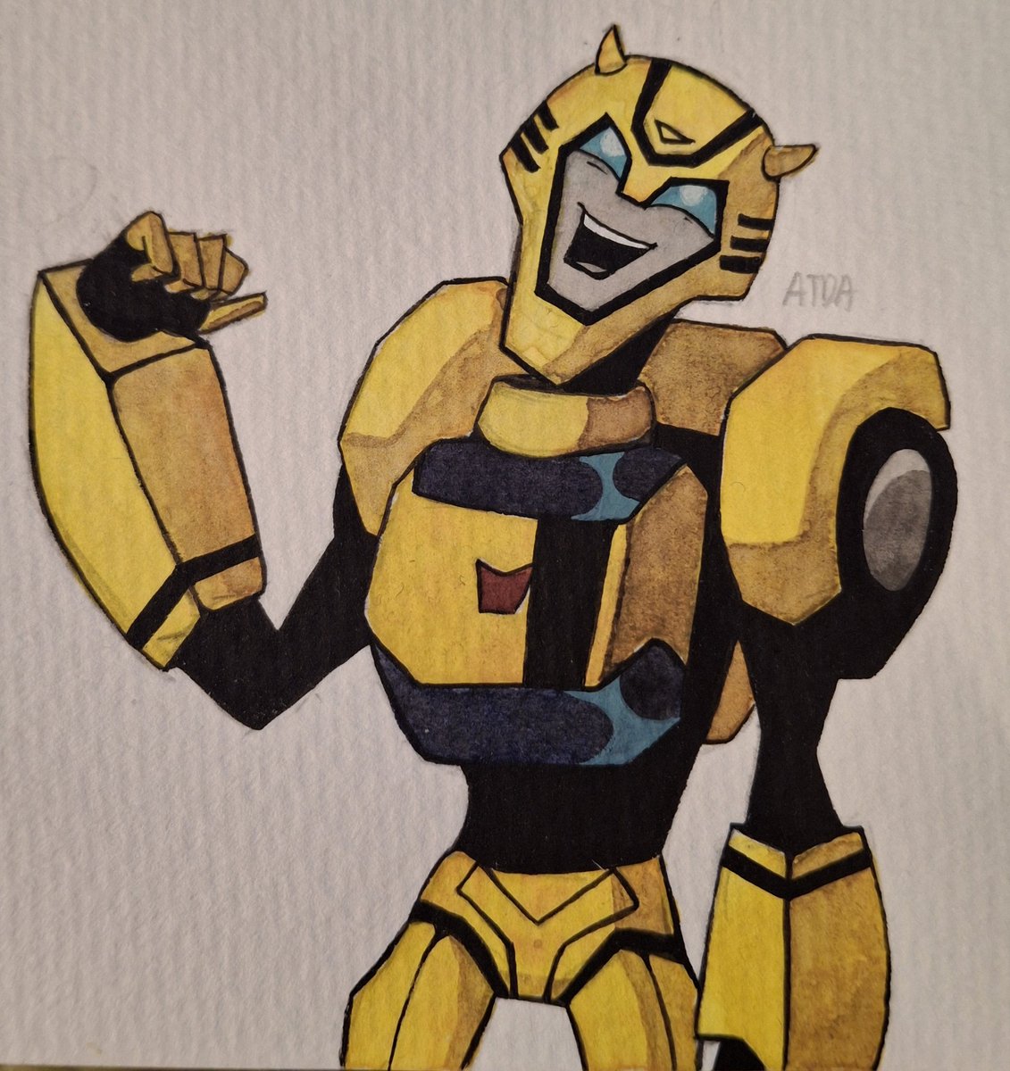 InsectLil's tweet image. Bumblebee &amp;lt;transformers - animated&amp;gt;
#transformer #bumblebee