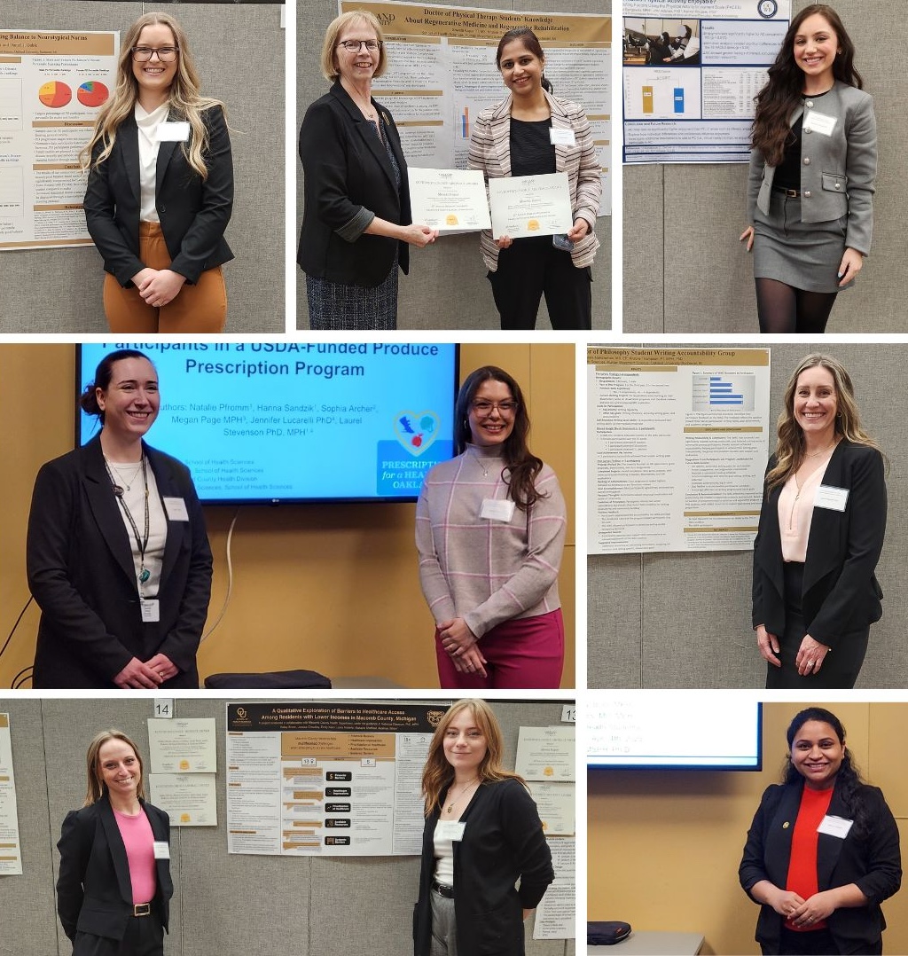 #SHS was well-represented at OU's 10th annual Graduate Student Research Conference!
Well done to all participants &amp; their faculty mentors who are conducting meaningful research to positively impact the needs of all people &amp; communities, #InPurposeForHealth.

#BeGolden #GradGrizz