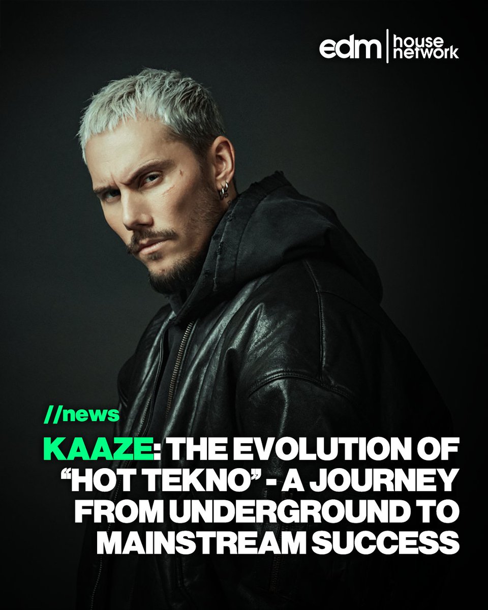 EDMHouseNetwork (@edmhousenetwrk) on Twitter photo We had the pleasure of chatting with <a href="/iamKAAZE/">๐๐๐๐๐</a> about the evolution of "hot tekno".
Read more: edmhousenetwork.com/kaaze-the-evolโฆ We had the pleasure of chatting with <a href="/iamKAAZE/">๐๐๐๐๐</a> about the evolution of "hot tekno".
Read more: edmhousenetwork.com/kaaze-the-evolโฆ