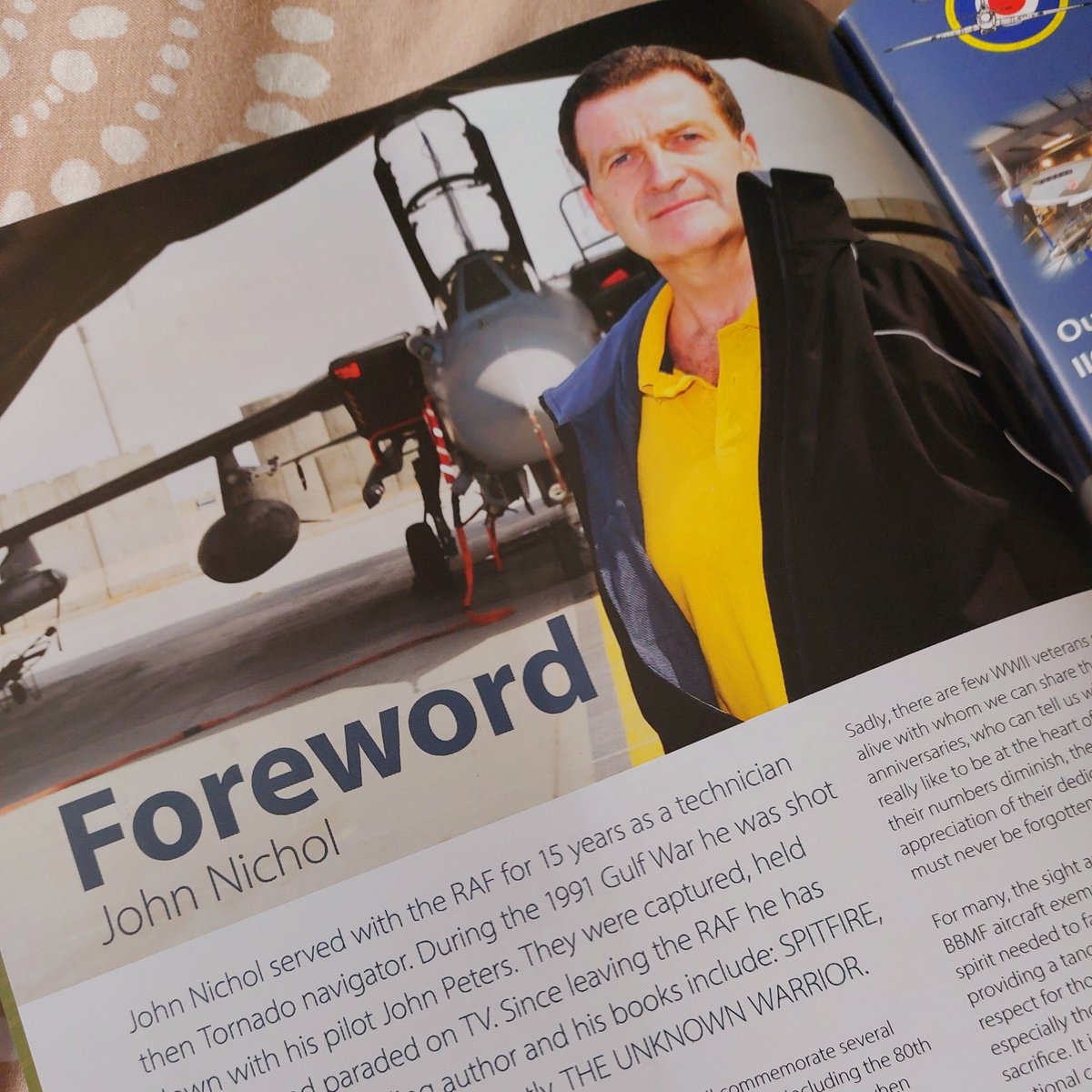 jazzkazz1's tweet photo. Happy Wednesday!
I always look forward to my @RAFBBMF @flight_raf members' yearbook coming through.
Always a good read with lots of interesting articles, and this one has a great foreword from the lovely @JohnNicholRAF too
π«‘
#LestWeForget
#RememberTheMany
#RememberTheFew https://t.co/EjYGJxFplQ