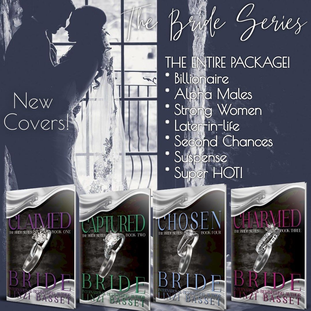 LinziBasset's tweet photo. THE BRIDE SERIES 
With everything you can ask for!
Claimed Bride: https://t.co/0z4nRHKTcf
Captured Bride: https://t.co/uHaUFAlMZG
Chosen Bride: https://t.co/YOUGHjuWtQ
Charmed Bride:  https://t.co/BbDZMH6fG6

#laterinliferomance #secondchancesromance #bookboost #romanceSG https://t.co/E2vqgHDx7E