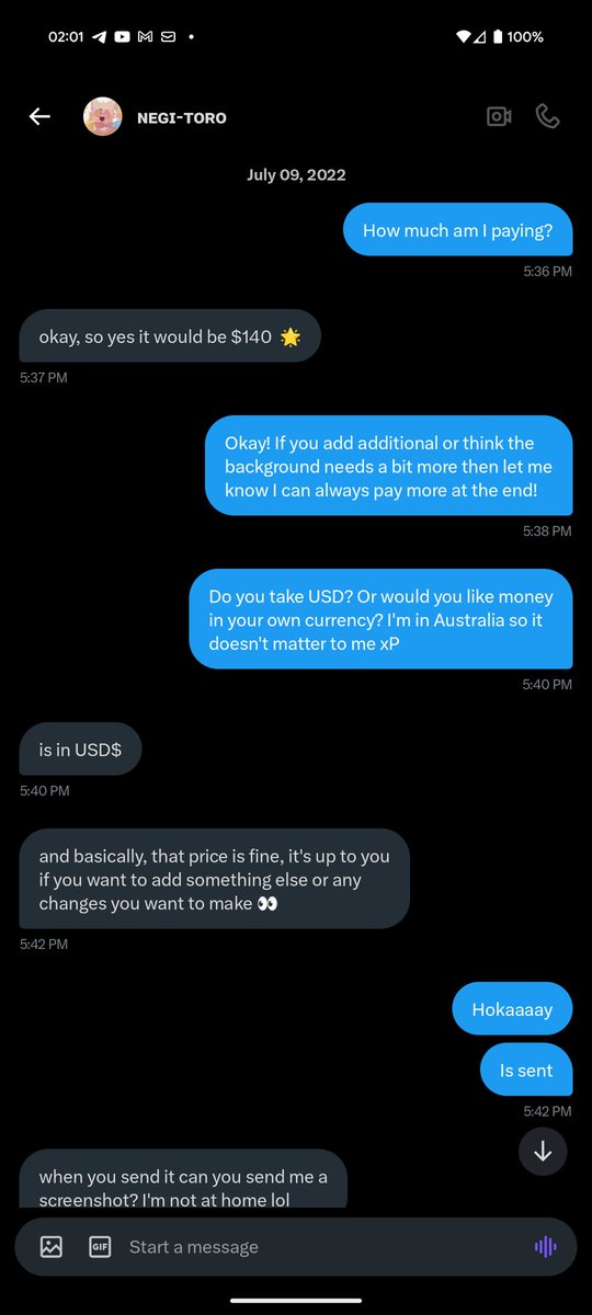 Flaydramon's tweet photo. This is a PSA. Do -not- commission @NegisGraphics commissioned back in 2022 and was marked as completed in 2024 but have had 0 communication. Currently still haven't replied to me and have not received my works. And has been actively ignoring me on all platforms. https://t.co/9L7unBIDDQ