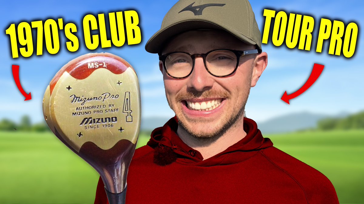 🚨NEW VIDEO ALERT🚨

Can I Beat A TOUR PRO Using ANTIQUE Golf Clubs?!
youtu.be/iC-trj3kg6w