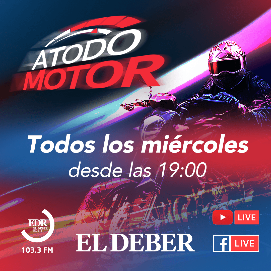 grupoeldeber's tweet photo. ¡Llega #ATodoMotor a #ElDeberRadio! 🚘 
Tenés una cita con la adrenalina, las novedades del mundo automotor y mucho más.
📅 Hoy, a las 19:00 Hrs.
📻 103.3 FM | 💻 https://t.co/3qwQb9U7zI 
📺 YouTube: El Deber Radio y Facebook Live: El Deber Radio 
No te lo perdás. ¡Es hora de vivir el motor a fondo! 🏁🔥
#ELDEBER