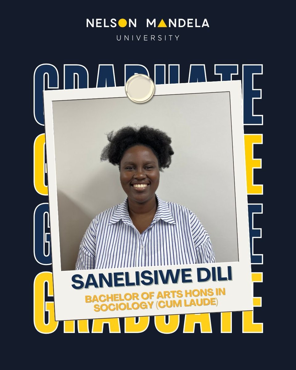 CWGS_MandelaUni's tweet photo. Congratulations to Sanelisiwe, Thandile, Asafika & Muano on your graduation!
Your academic success is a testament to your hard work and determination. Wishing you all the best ahead! ๐โจ
#Graduation #CWGS #MandelaUni https://t.co/MATy7HOifh
