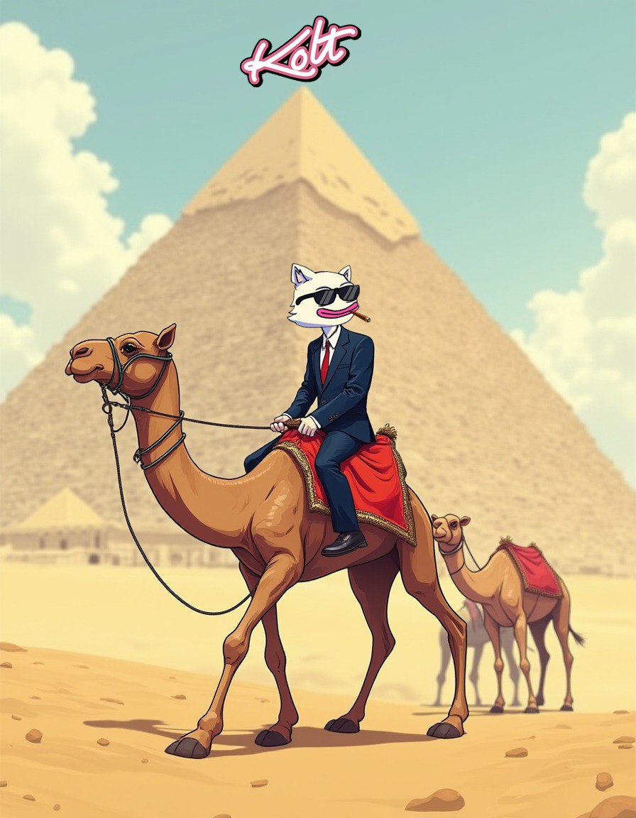 Bobbby2333's tweet photo. today we visit Egypt.
We are at the pyramids of Giza, a place as fascinating as it is mysterious...
what will be the destination of our next trip?
Day 35 posting $KOLT under 1M
#BTC #ETH #SOL #KOLT https://t.co/jdc6s2Ez7s