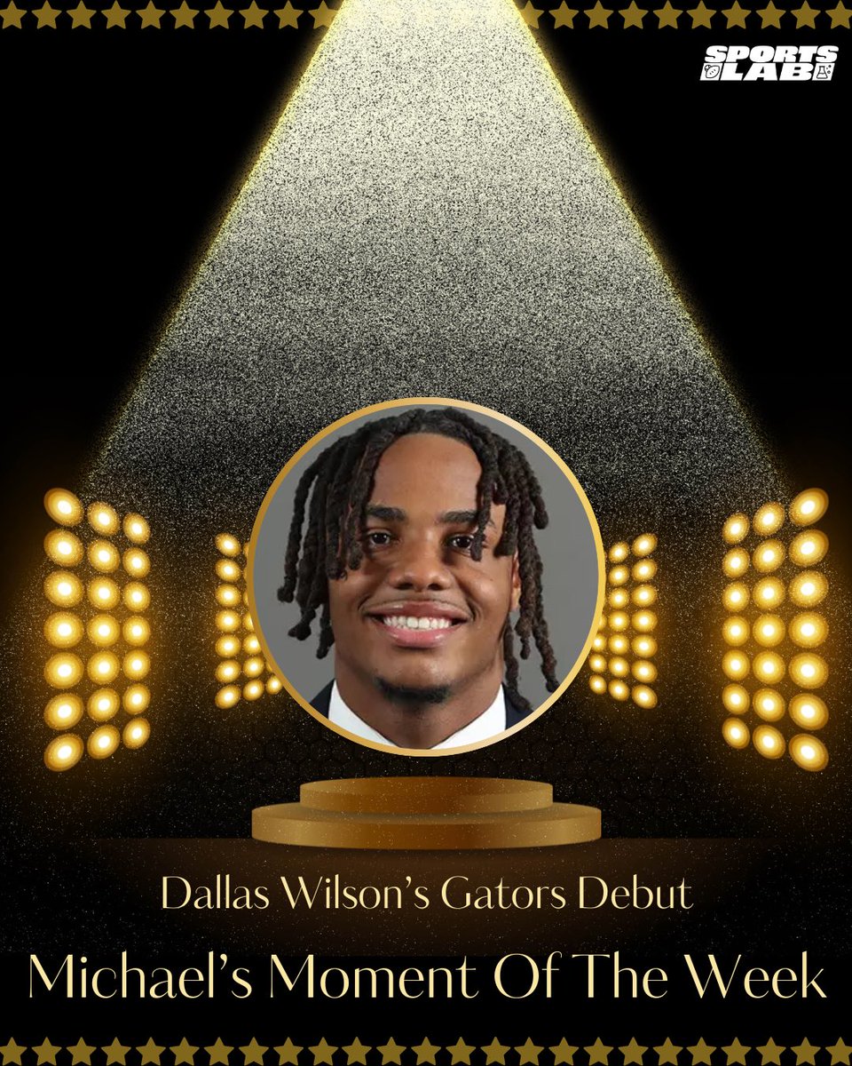 sportslabwruf's tweet photo. Will Dallas Wilson be Florida’s best receiver in the upcoming season?🏈 https://t.co/EQNAp1EIgb