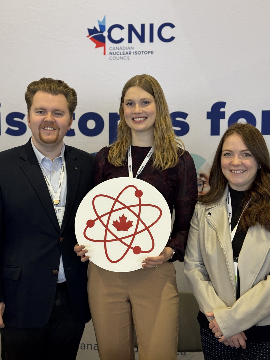 IsotopesCanada's tweet photo. The CNIC is excited to be taking part in the CNA trade show as an exhibitor, showcasing Canada’s isotope industry &amp; highlighting the role we play in supporting isotope innovation.

Come by exhibit #321 to say hello to the team &amp; pick up some swag from our member organizations! https://t.co/uHWS1WmMfY