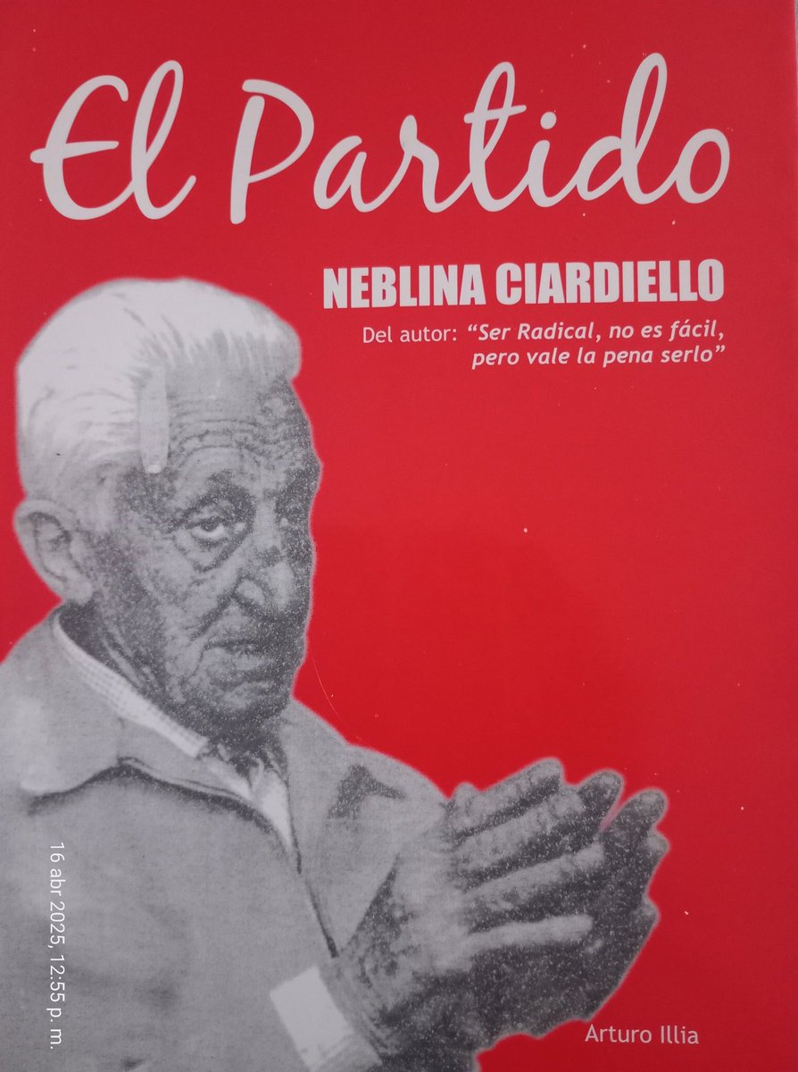 UcrVictor's tweet photo. El Partido de Neblina Ciardiello.
Del autor: "Ser Radical, no es fácil, pero vale la pena serlo" https://t.co/48Drh0b7uv