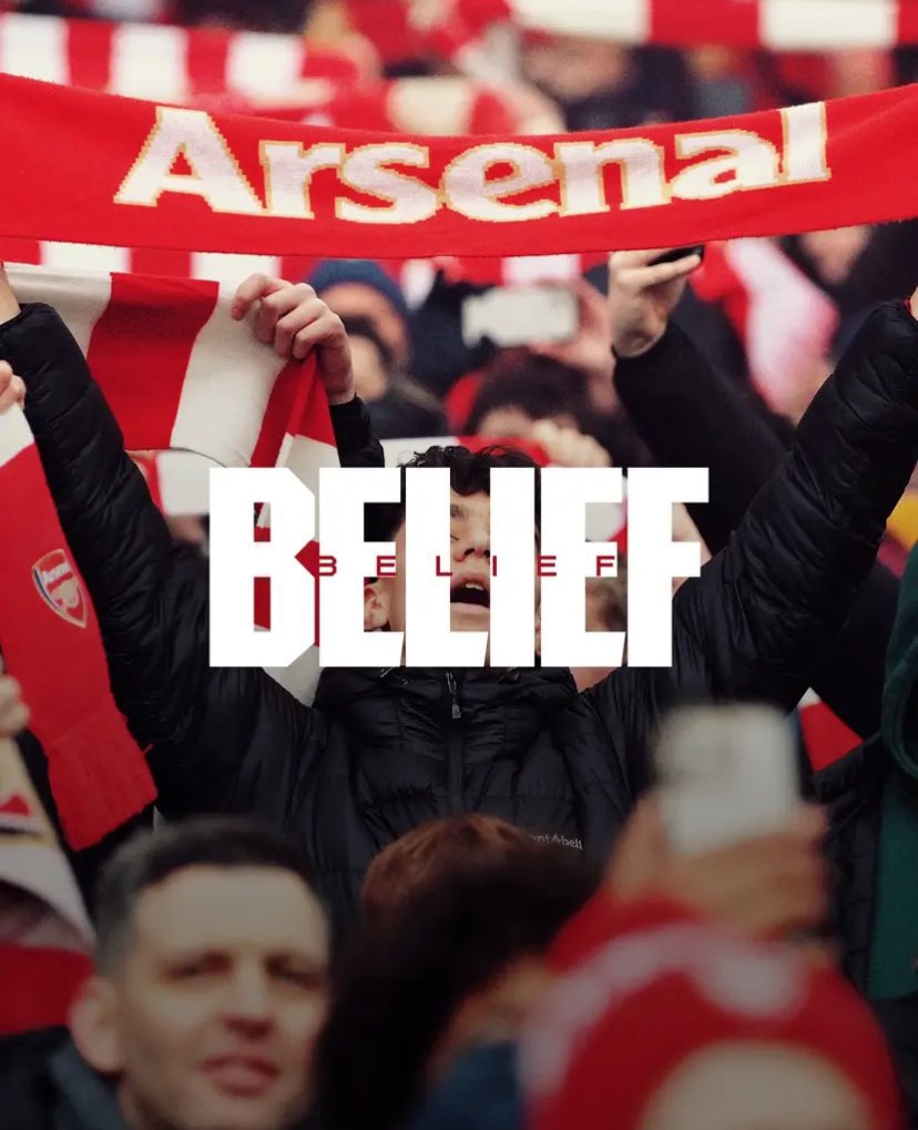 #Believe #TheArsenal