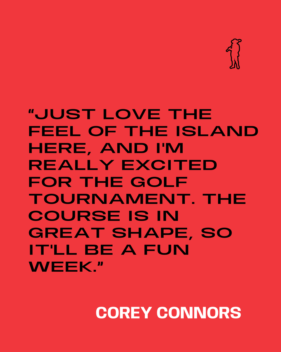 RBC_Heritage's tweet photo. #TeamRBC's Corey Connors is back where it all began. 👏 Ten years ago in 2015, he made his pro debut at the #RBCHeritage after playing @themasters as an amateur.

Welcome back to the Island, @coreyconners!🌴 https://t.co/WFxlBa2y81