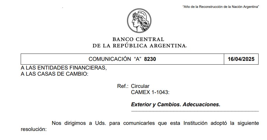 MgYaninaslojo's tweet photo. 🚨ATENCIÓN 🚨
Se publicó la norma vinculada con #inversiones directas extranjeras y acceso al #MULC

#comex #bcra https://t.co/nNQ5Zpuwuv