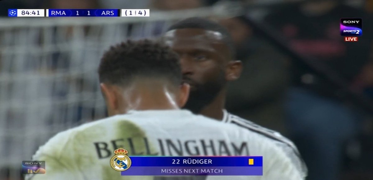 Malísima noticia para el Real Madrid: Rüdiger se perderá las semifinales. Sus compañeros también.