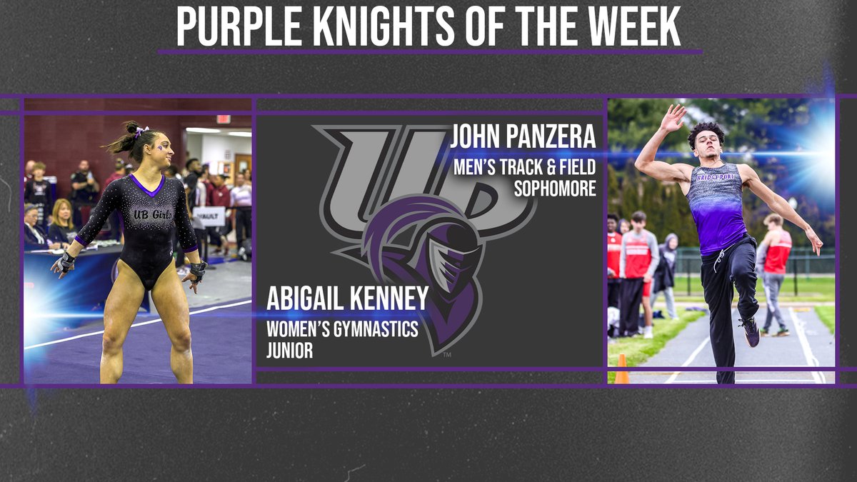 🏆: Purple Knights of the Week
🗓️: April 7-13

Congrats to Abby Kenney and John Panzera!

STORY: shorturl.at/7X6n0