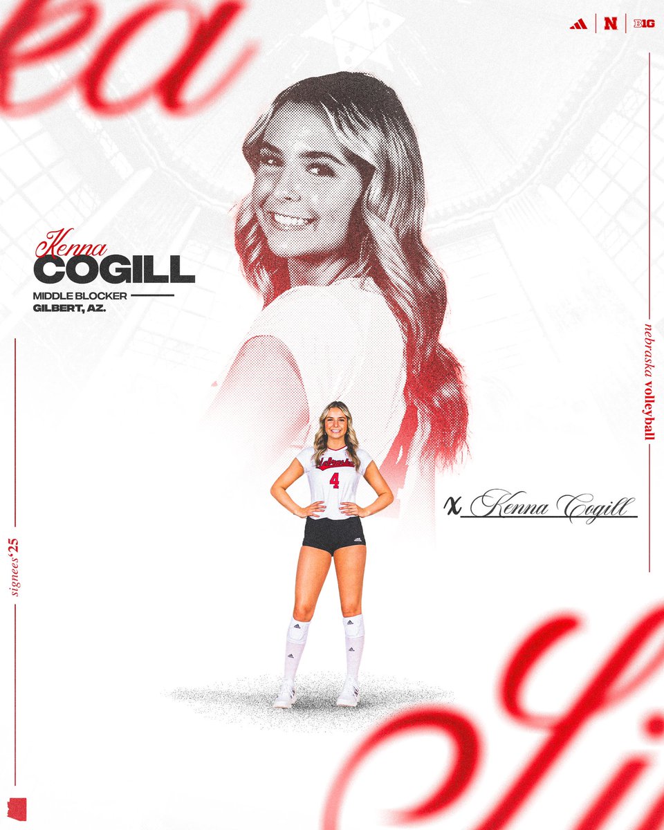 Officially official! 🙂‍↕️

Gilbert, AZ native Kenna Cogill is headed to The Good Life! 🌽 #GBR