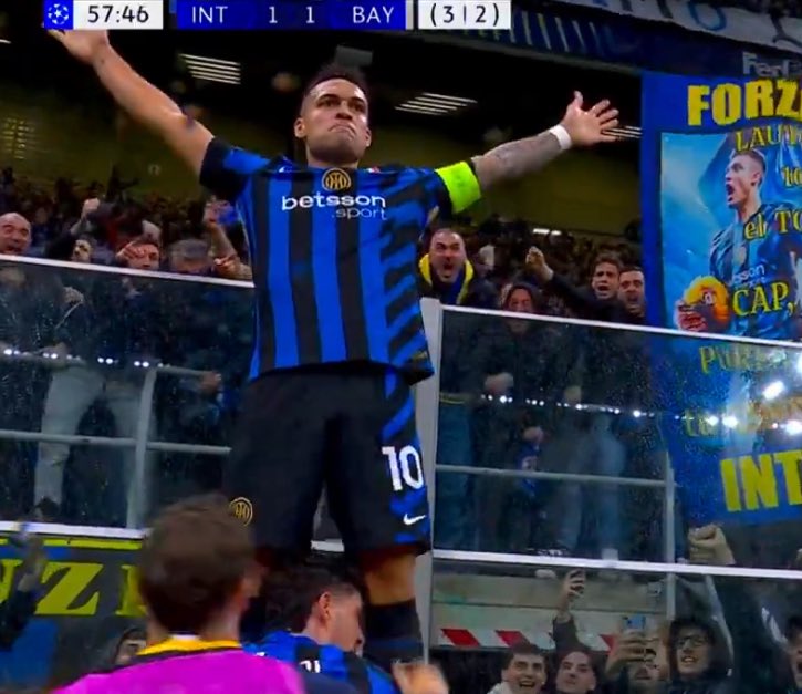 Tommasolabate's tweet photo. Prova.
Da.
Pallone.
D’oro.
#InterBayernMonaco https://t.co/XIedFVjBOj