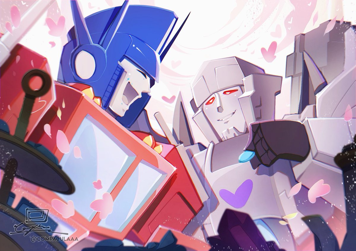 ITS DONE!!!! CONGRATS KAI FOR 1K‼️‼️ this was a treat to draw and it’s such a cute prompt too💕💕 #KairuKitsuneoDTIYS  #Transformers