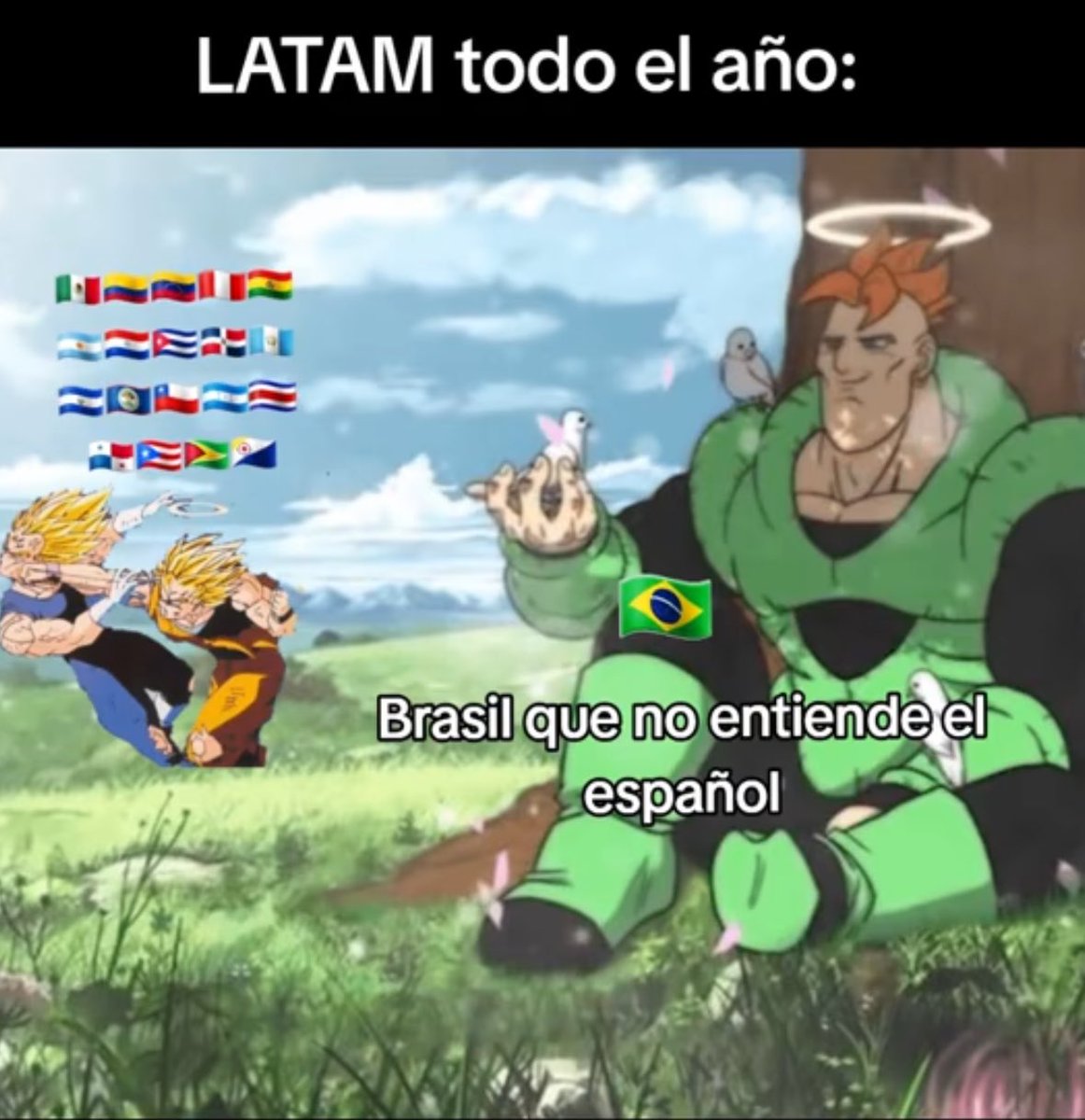 Nem sabia que a galera brigava