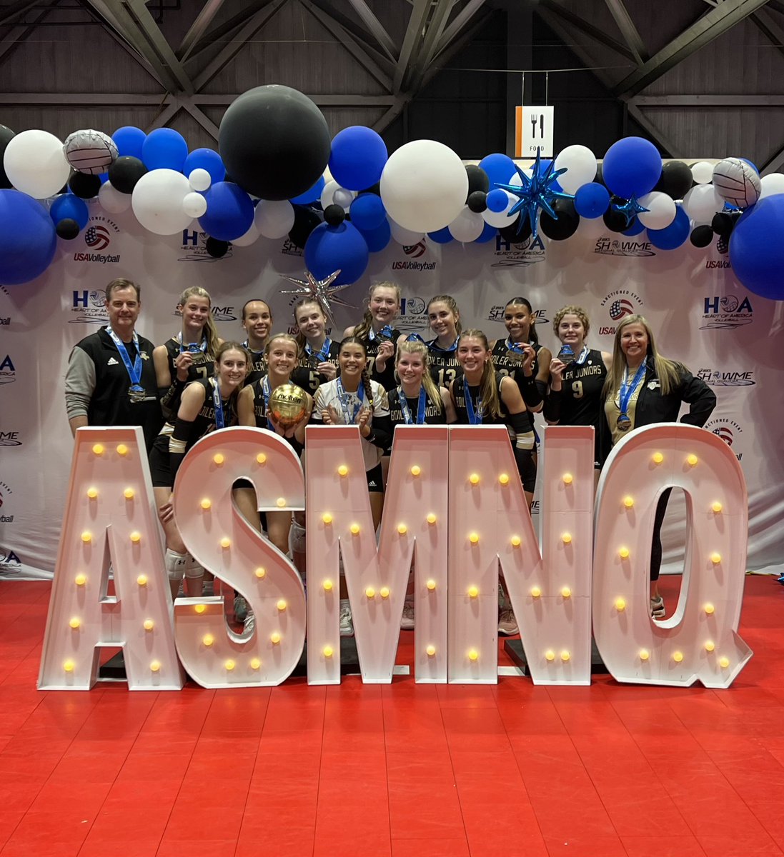Ava Tester (@avatester_) on Twitter photo See you in Dallas!!
So proud of my team and I for winning the Show Me Qualifier in Kansas City and securing our bid to USAV Nationals in Dallas!! Now, onto Windy City!
<a href="/BoilerJuniorsVB/">The Academy Boiler Juniors</a> <a href="/TAVCRecruiting/">The Academy Volleyball Club Recruiting</a> <a href="/Fishers_VB/">Fishers Girls Volleyball</a> See you in Dallas!!
So proud of my team and I for winning the Show Me Qualifier in Kansas City and securing our bid to USAV Nationals in Dallas!! Now, onto Windy City!
<a href="/BoilerJuniorsVB/">The Academy Boiler Juniors</a> <a href="/TAVCRecruiting/">The Academy Volleyball Club Recruiting</a> <a href="/Fishers_VB/">Fishers Girls Volleyball</a>