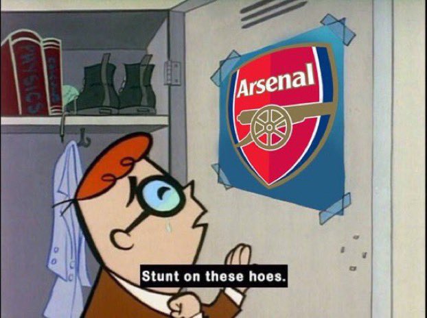5-1 to The Arsenal