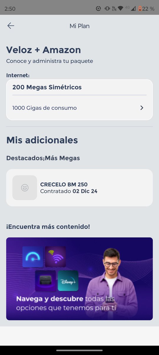 JulioCain's tweet photo. @totalplaymx ¿Por qué en mi app dice que el límite es de 1000 Gb y en el correo dice 2000 Gb? https://t.co/vLceeeHjEc