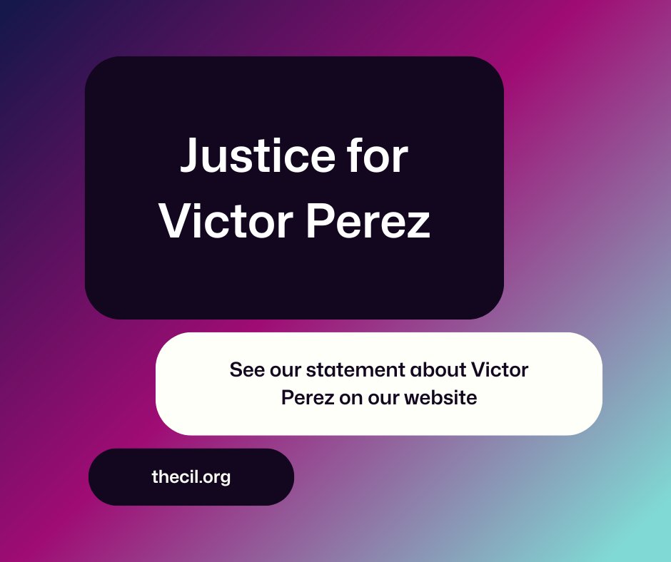 Our hearts overflow with grief and rage over the police killing of Victor Perez, an Autistic Latine teenager in Pocatello, Idaho on 4/5. He was a precious, beloved son and community member and should be here with us today.

Read the statement our website and take action today.