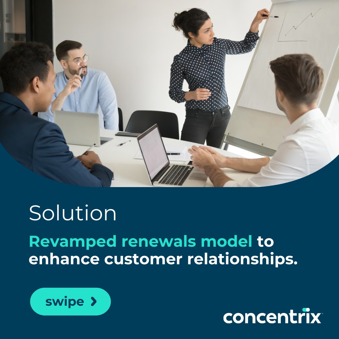 Concentrix's tweet image. We helped a global analytics provider transform their renewals model, driving a 20% increase in on-time renewal rates and turning low-touch accounts into high-impact opportunities across Southeast Asia.

Discover how: cnx.li/NGWDG

#B2BSales #B2BSolutions