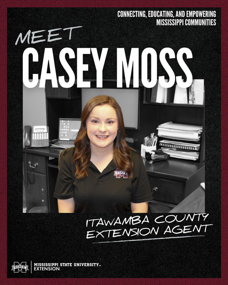 Extension agents are our state's best-kept secret. Let's change that!! Find yours today: extension.msstate.edu/county-offices #MSUext