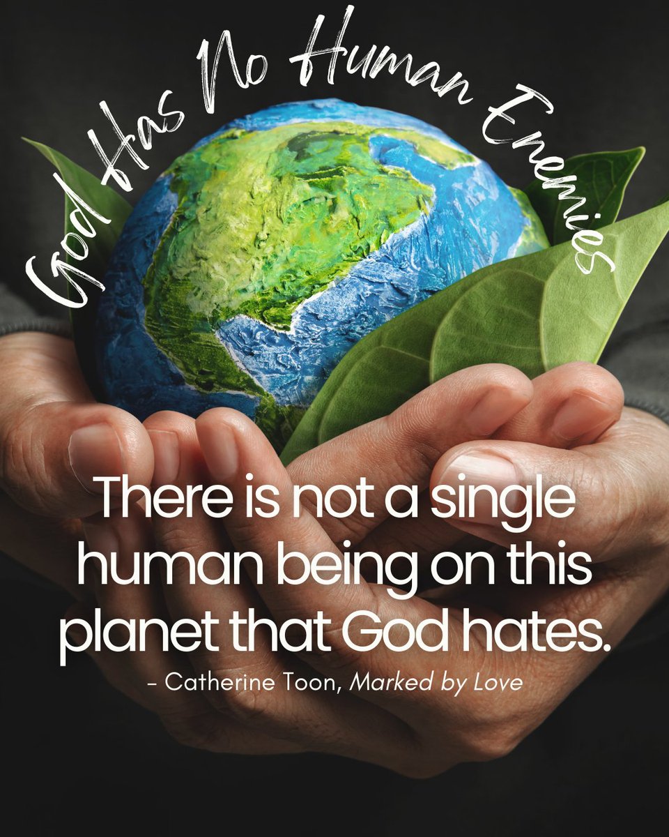 CatherineToonMD's tweet image. God has no human enemies. Not even you. 🙌 No matter what you’ve done, Love still runs toward you. You are embraced, forgiven, and wanted. Let that truth set you free. 💖#MarkedbyLove #RedeemingLove #TruthAboutGod