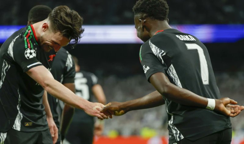 Arsenal is the first and only team to beat Real Madrid HOME &amp; AWAY in the Champions League.