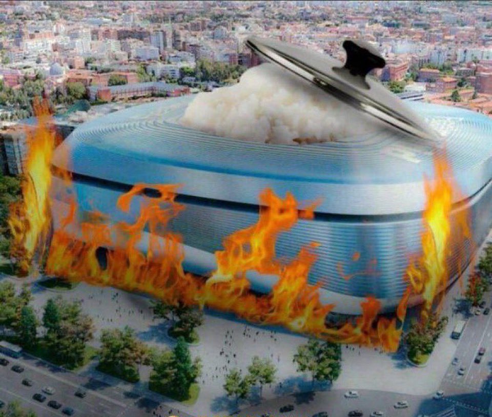 Real Madrid closed the Bernabeu to cook and it turned out to be Rice